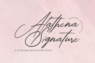 Alathena Signature: Authentic Handwritten Typography