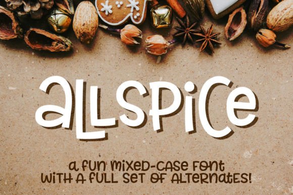 Allspice: The Versatile Font for Creative Design Projects