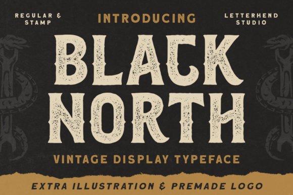 Black North: A Vintage Font for Modern Design