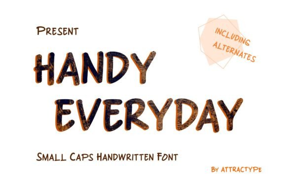 Handy Everyday: A Font for Modern Design