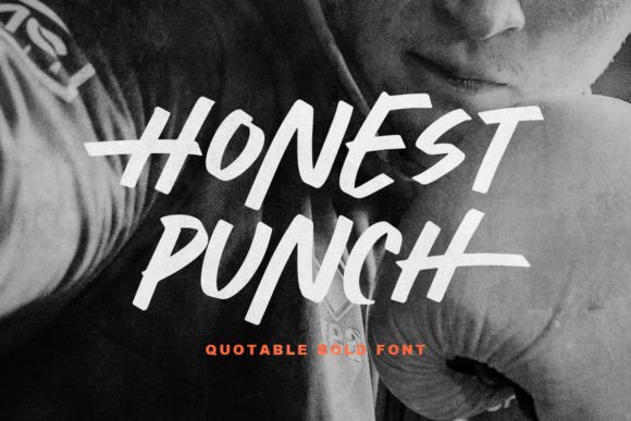 Honest Punch: A Bold Typography Solution for Modern Design