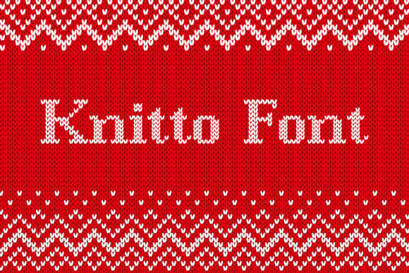 Knitto: A Friendly Decorative Font for Creative Projects