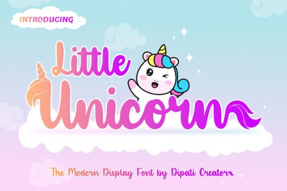 Little Unicorn: A Playful Font for Magical Branding