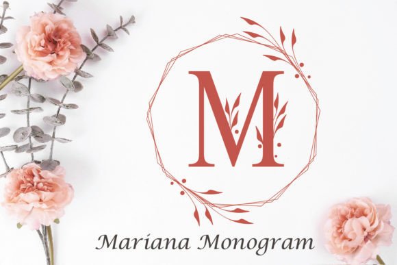 Mariana: Elevating Design with Elegant Monogram Typography