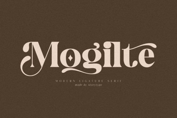 Mogilte: The Elegant Serif for Modern Branding