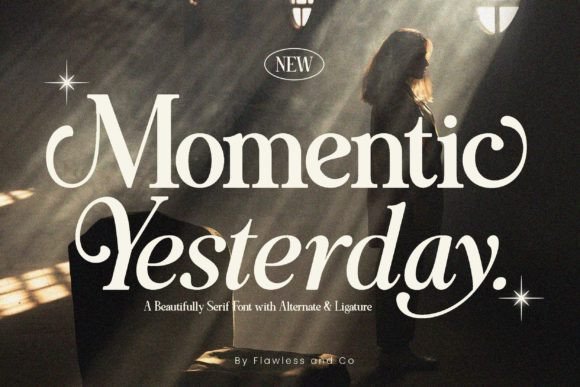 Momentic Yesterday: Elevating Modern Design with Serif Elegance