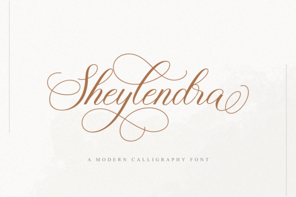 Sheylendra: Elevate Your Designs with Modern Calligraphy